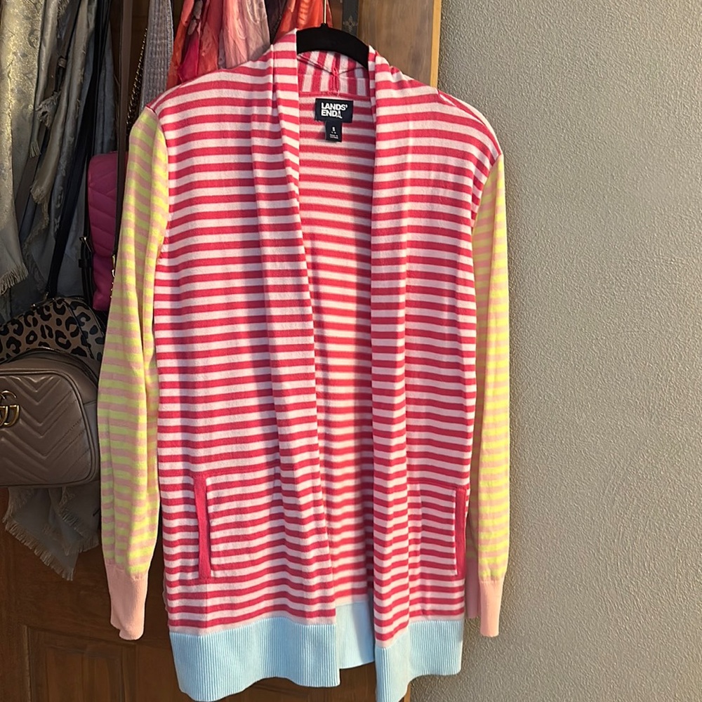 Lands End Cardigan size small